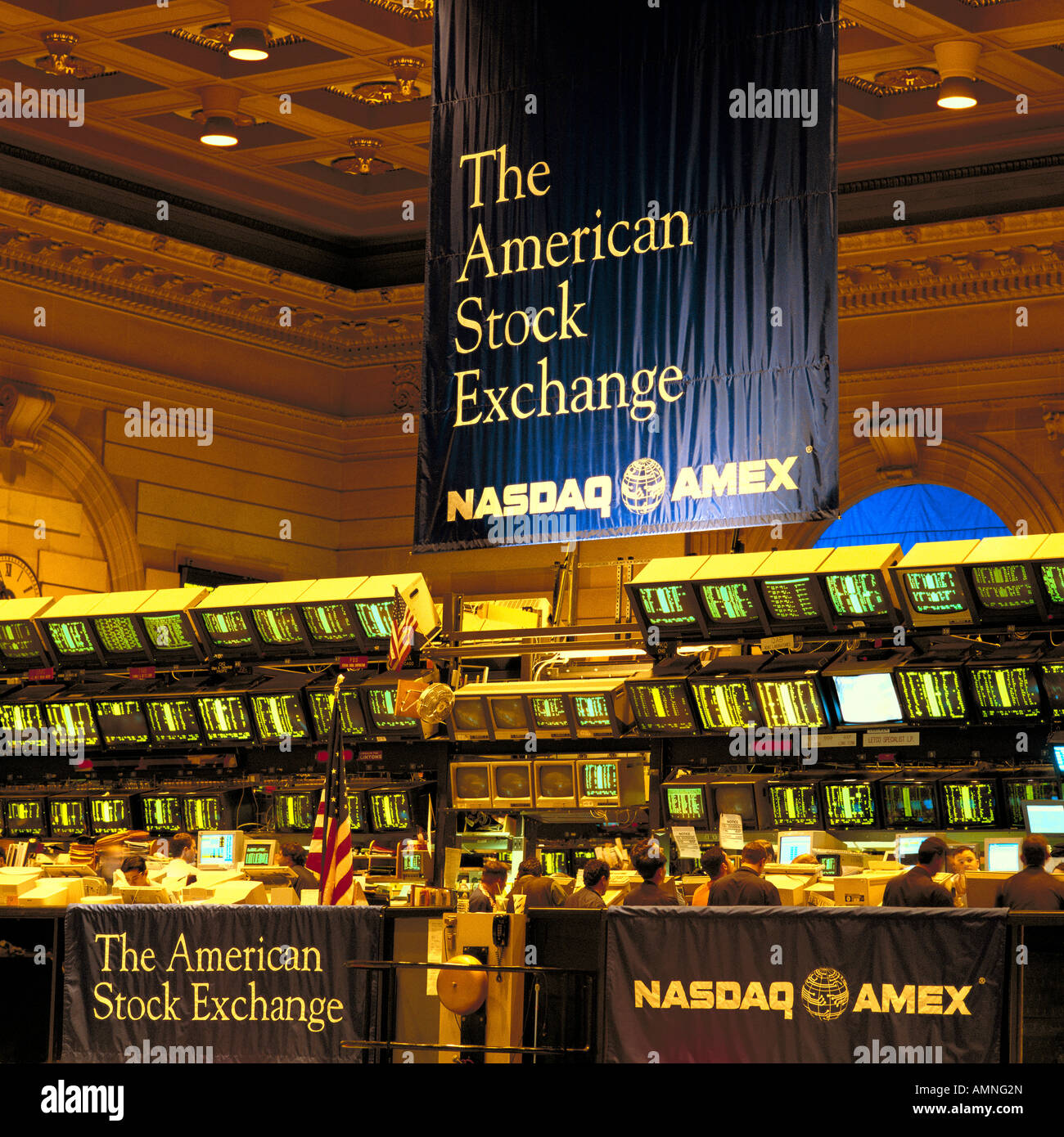 The American Stock Exchange Stock Photo - Alamy