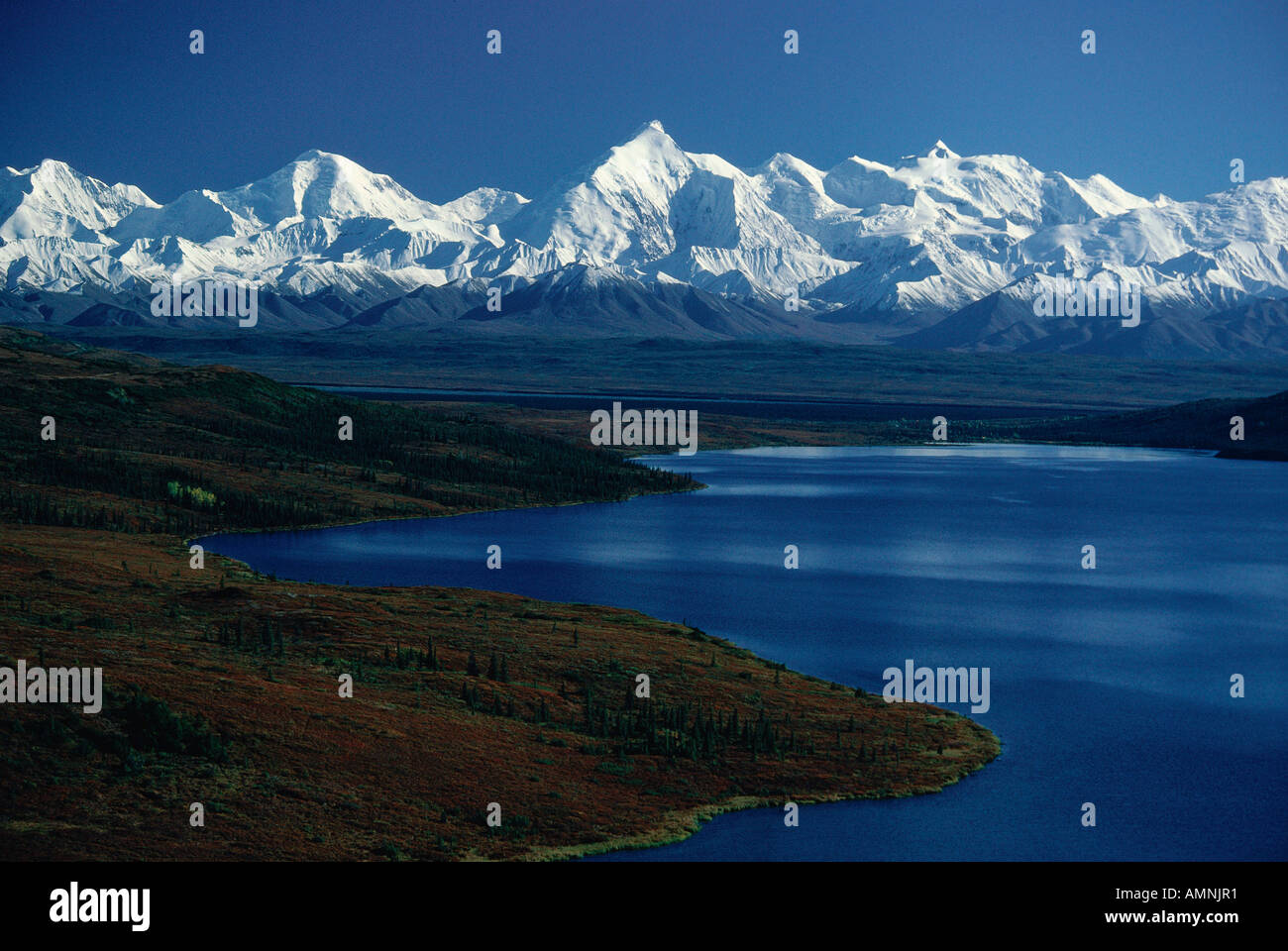 Alaska Range, Alaska, USA Stock Photo