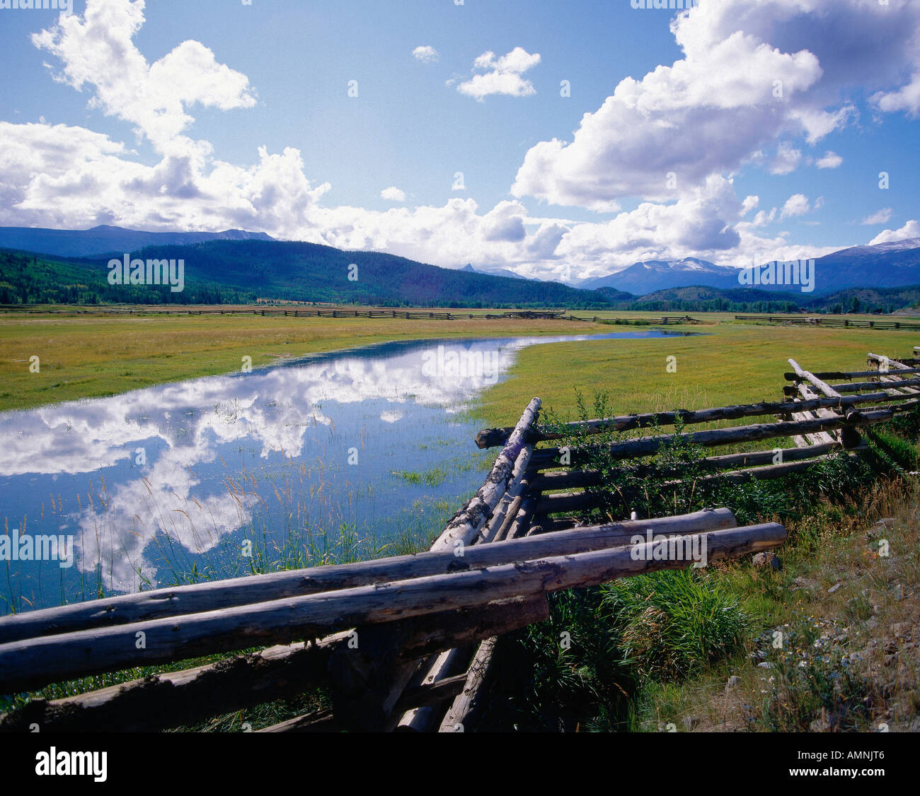 Fraser Plateau, British Columbia, Canada Stock Photo