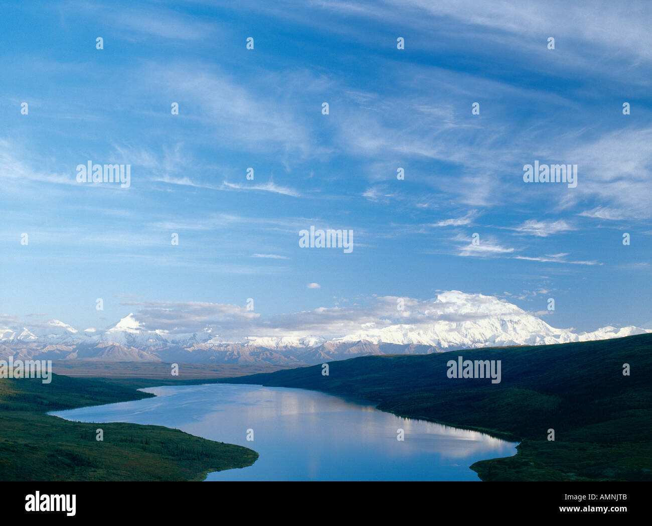 Mount McKinley, Alaska, USA Stock Photo