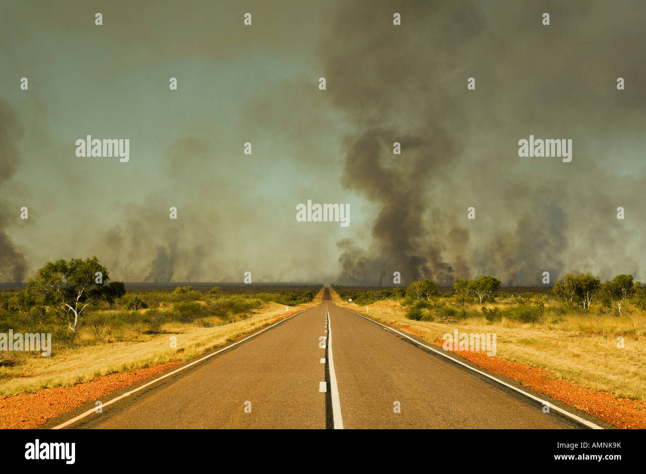 Bush Fire, Northern Territory, Australia Stock Photo Alamy