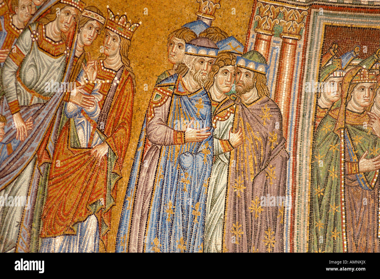 Venice, Italy. Saint Marks Basilica ( san Marco). Translation Of The Body Of St Mark Mosaic