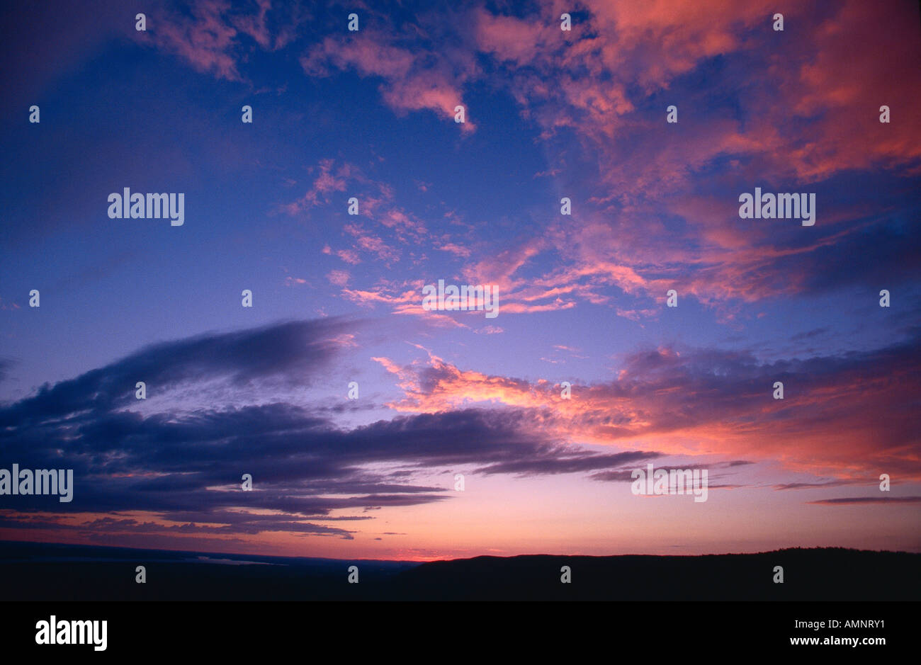 Clouds, Canada Stock Photo