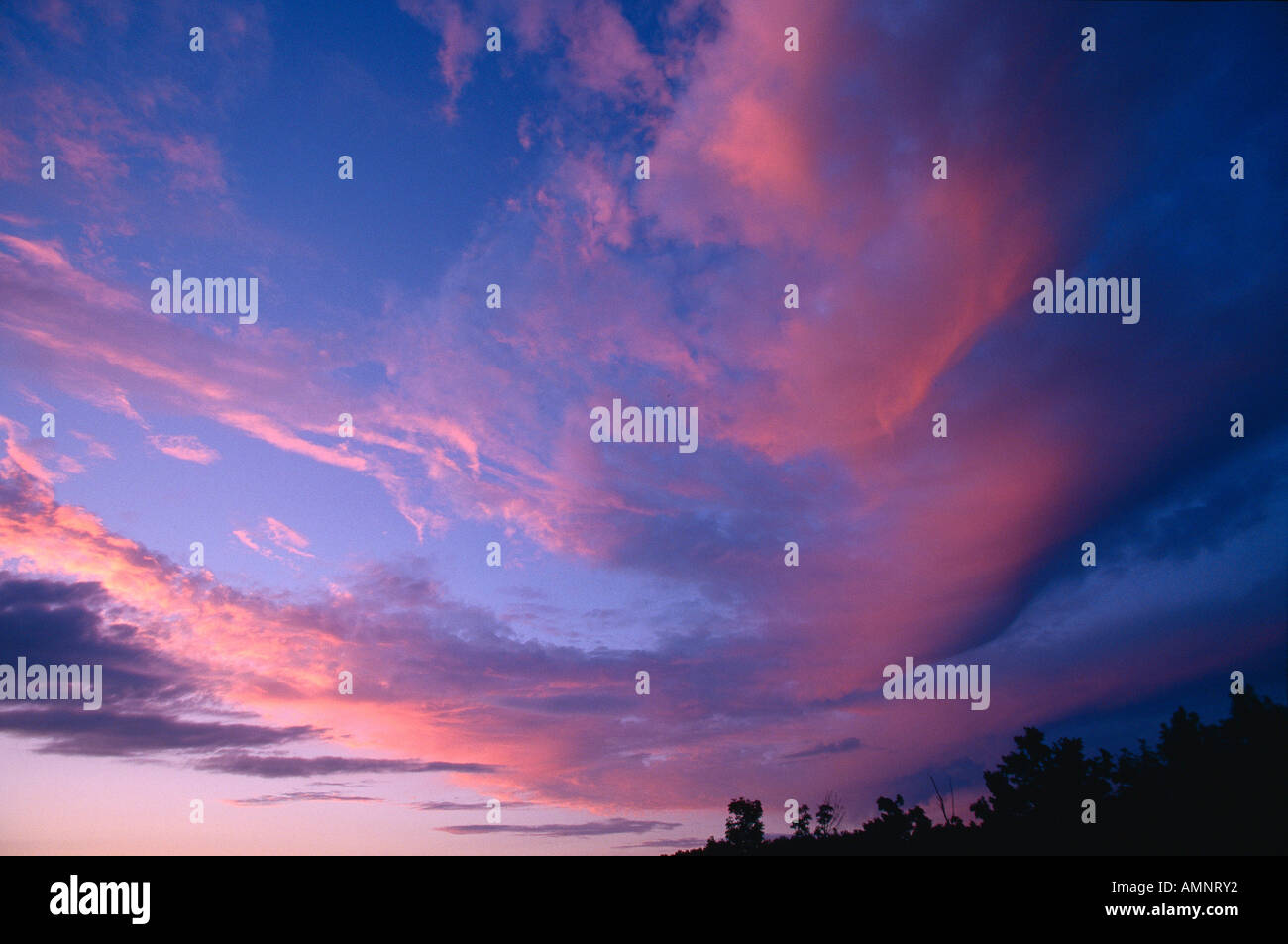 Clouds, Canada Stock Photo