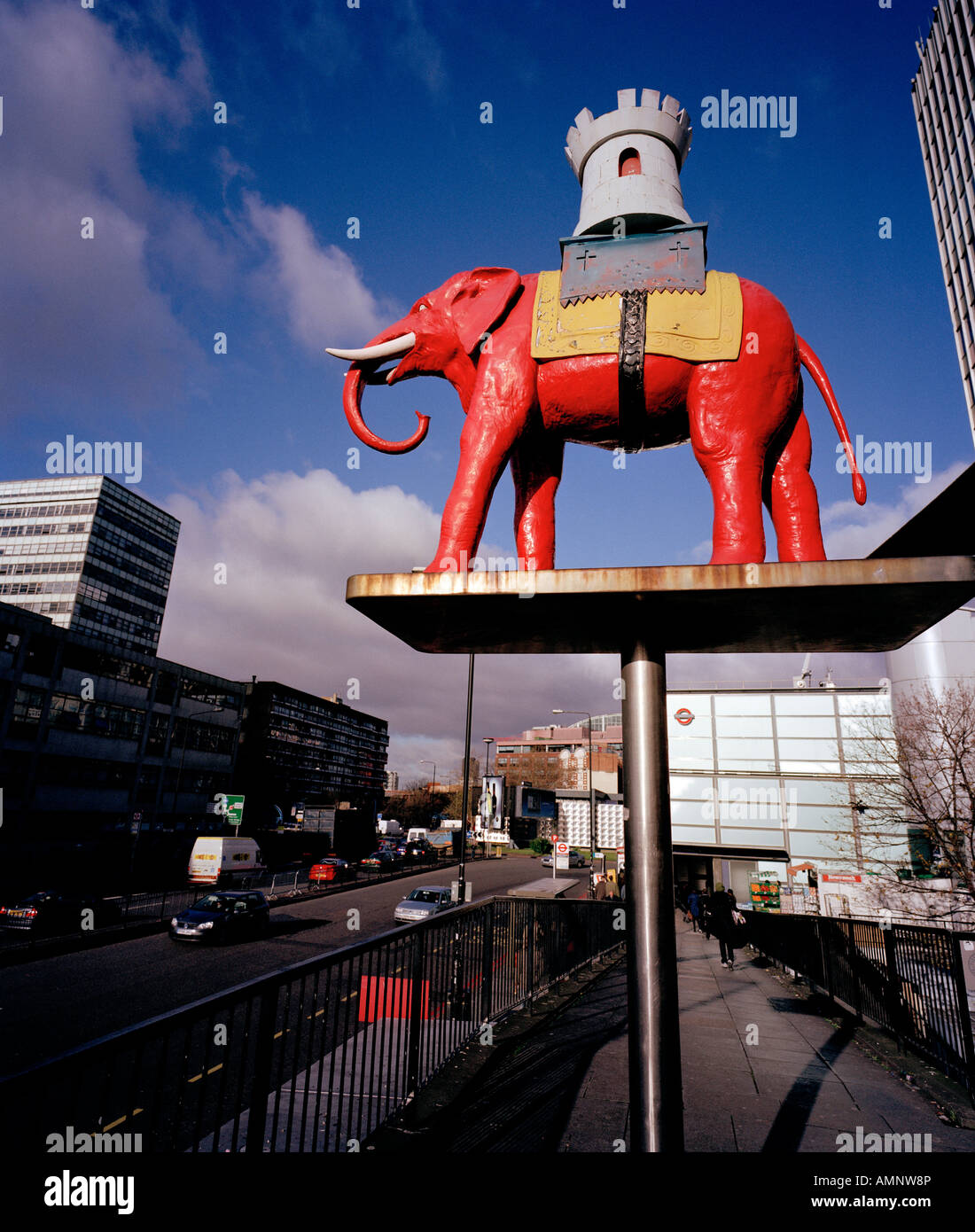 The Elephant and Castle Statue Elephant and Castle southwark London