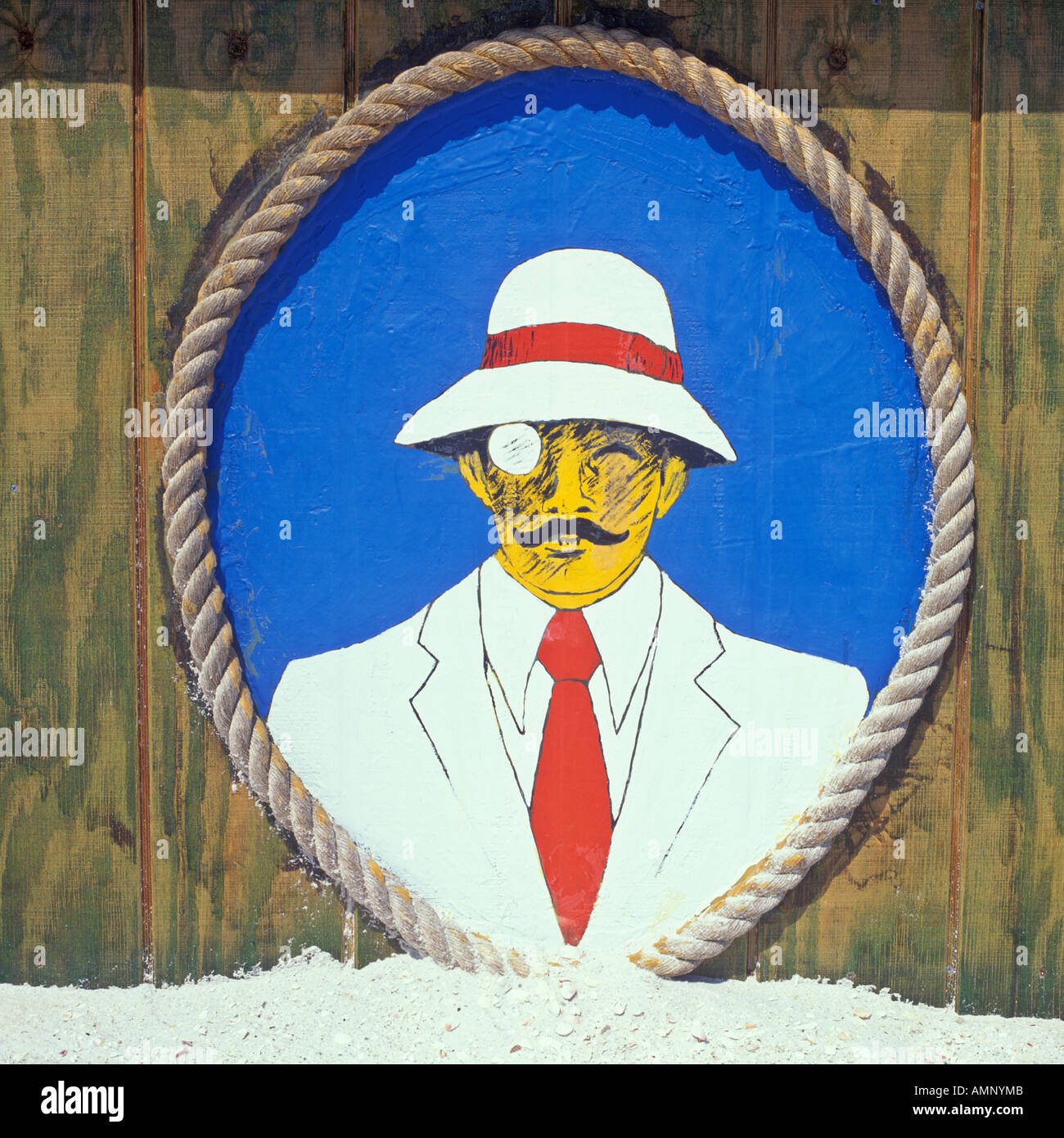 BEACH HUT SIGN IN FLORIDA FOR PANAMA JACKS SUNCREAM Stock Photo Alamy