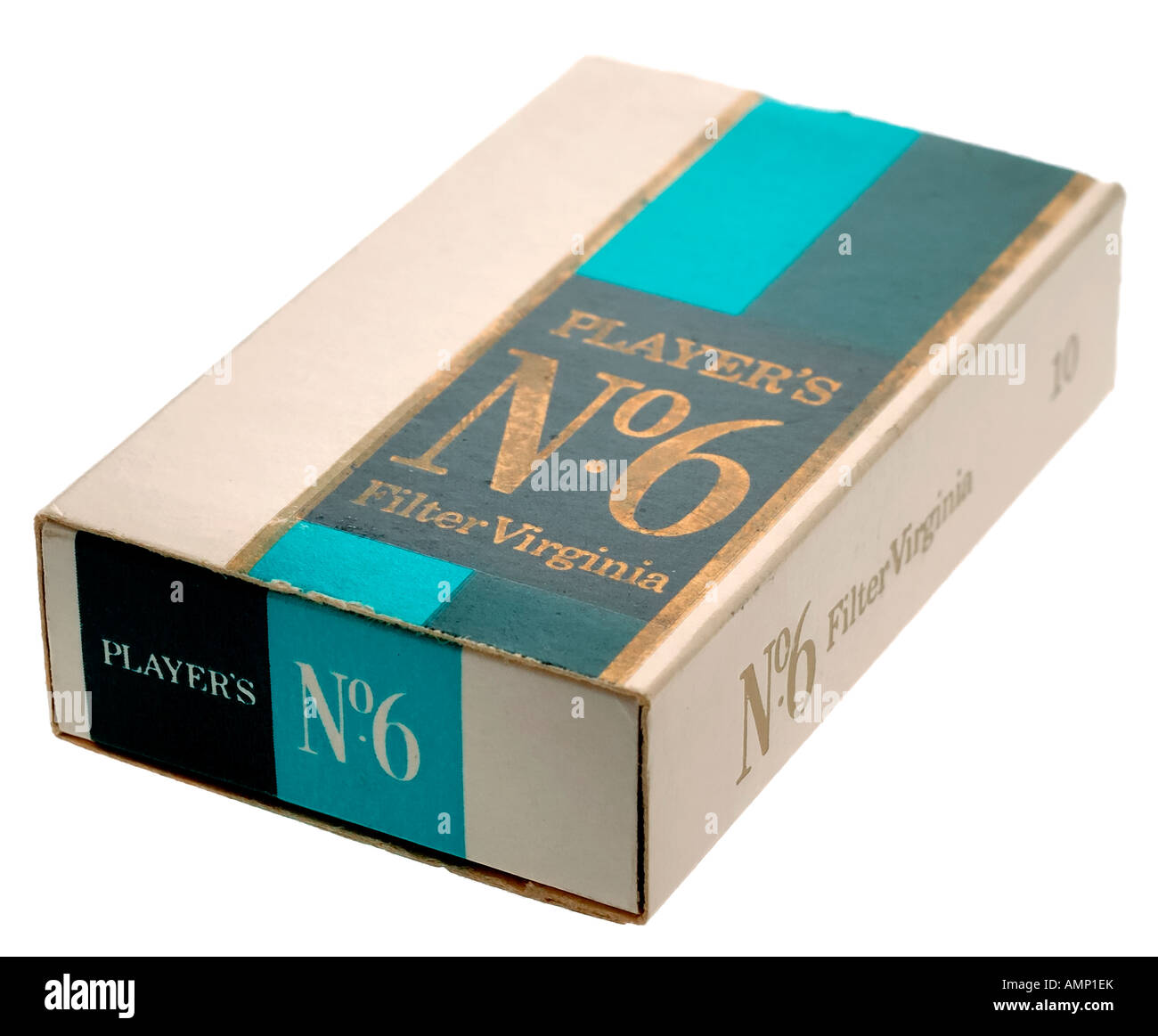 no 6 cigarettes price Packets of Old Cigarettes, Players No6 brand Stock Photo