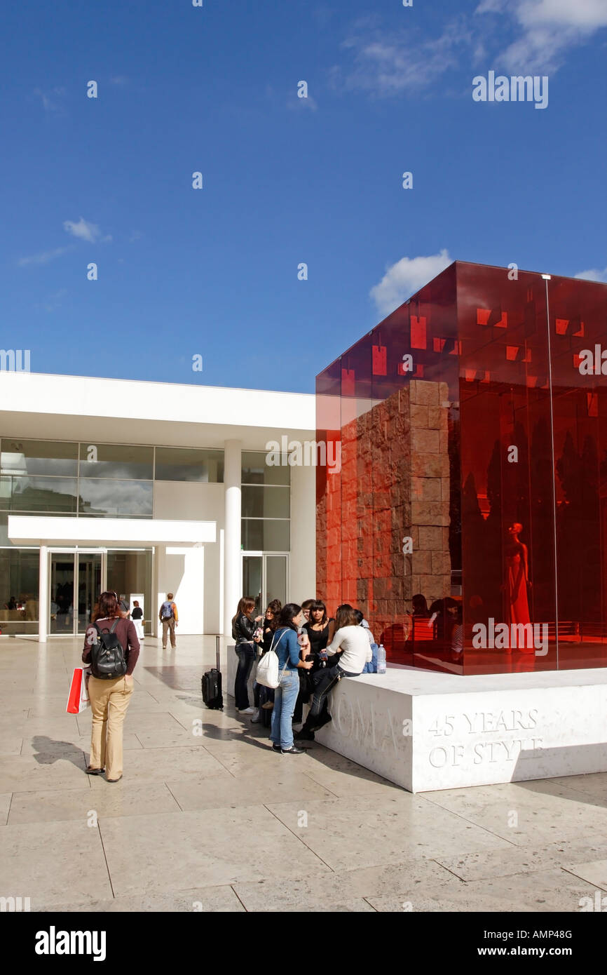 Ara Pacis Museum, Rome, Italy Stock Photo