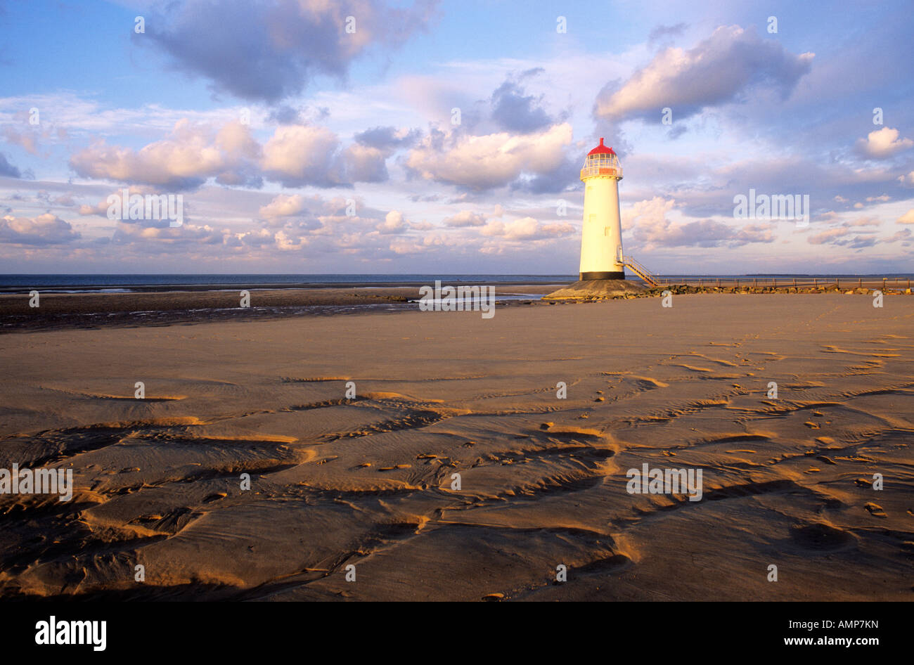 Point of Ayr Talacre Clwyd Wales Stock Photo
