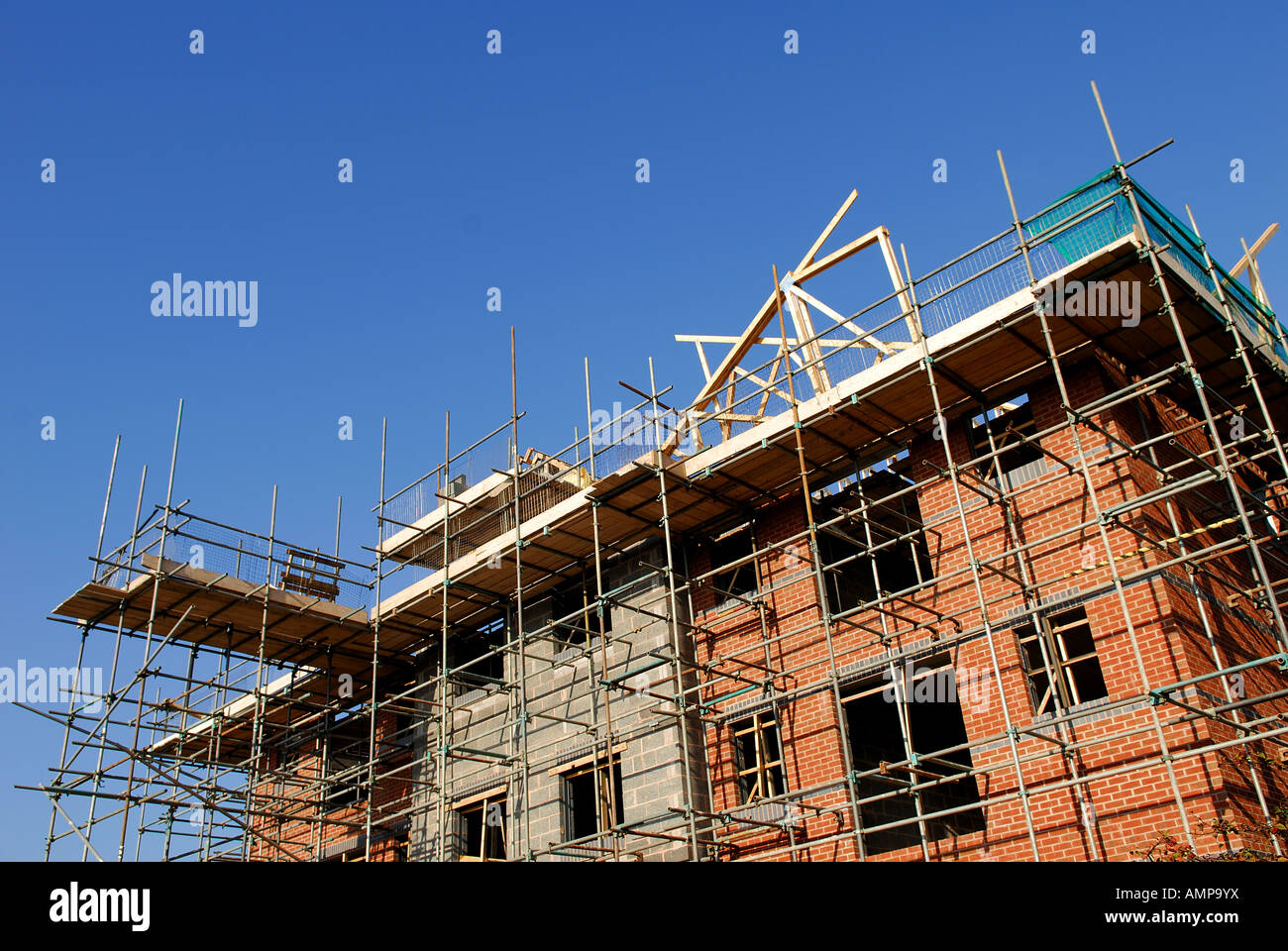 New building under construction Stock Photo Alamy