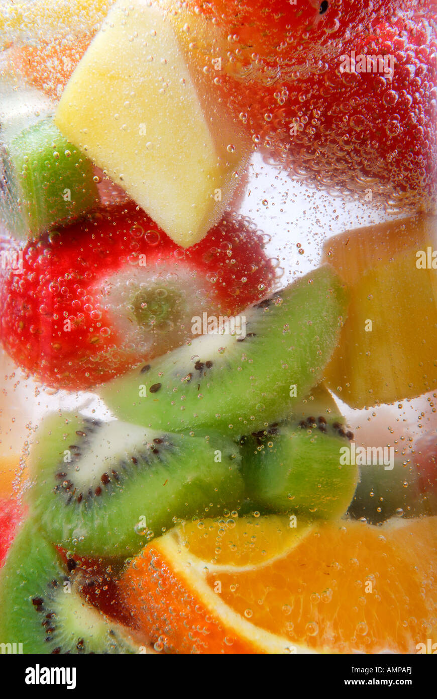 Chilled refreshing fruit drink Stock Photo Alamy