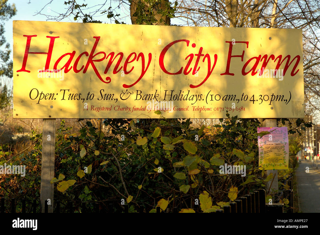Hackney City Farm Stock Photo