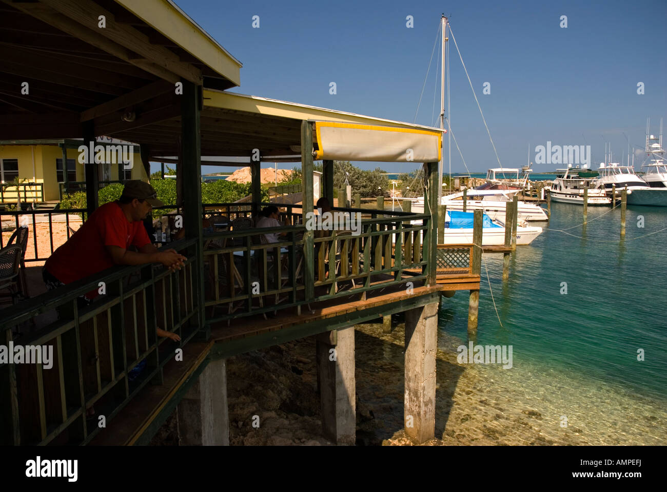 Flying Fish Marina, Clarence Town, Long Island, Bahamas Stock Photo Alamy