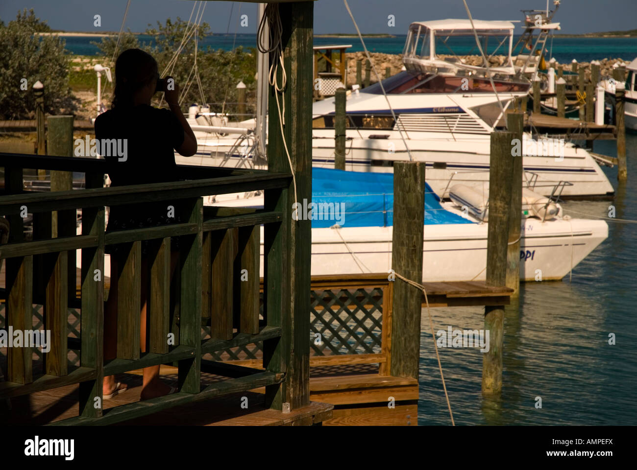 Flying Fish Marina, Clarence Town, Long Island, Bahamas Stock Photo Alamy