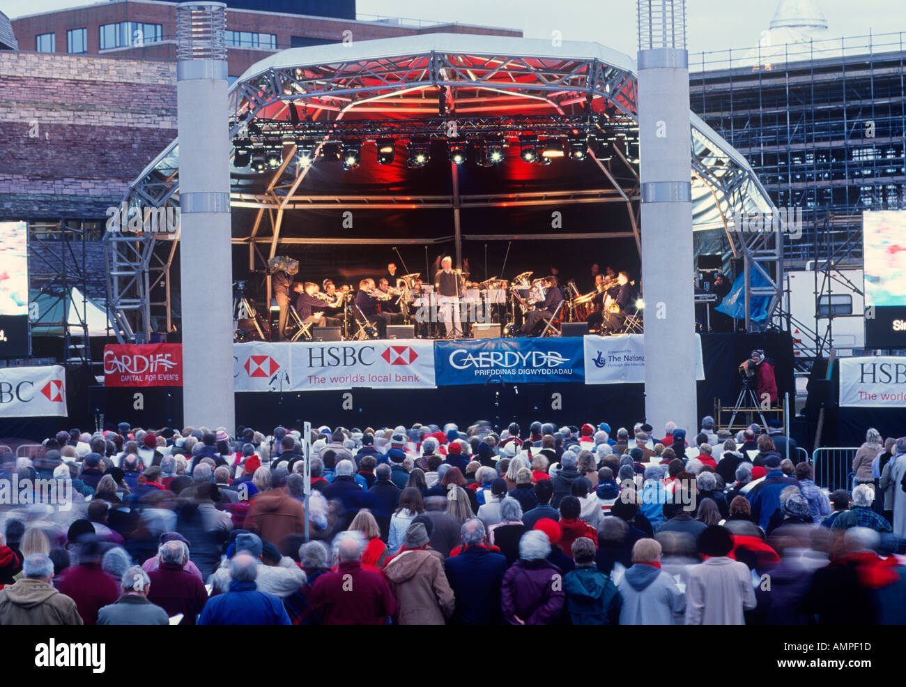 Outdoor Musical Concert on the Opening Weekend Wales Millennium Centre