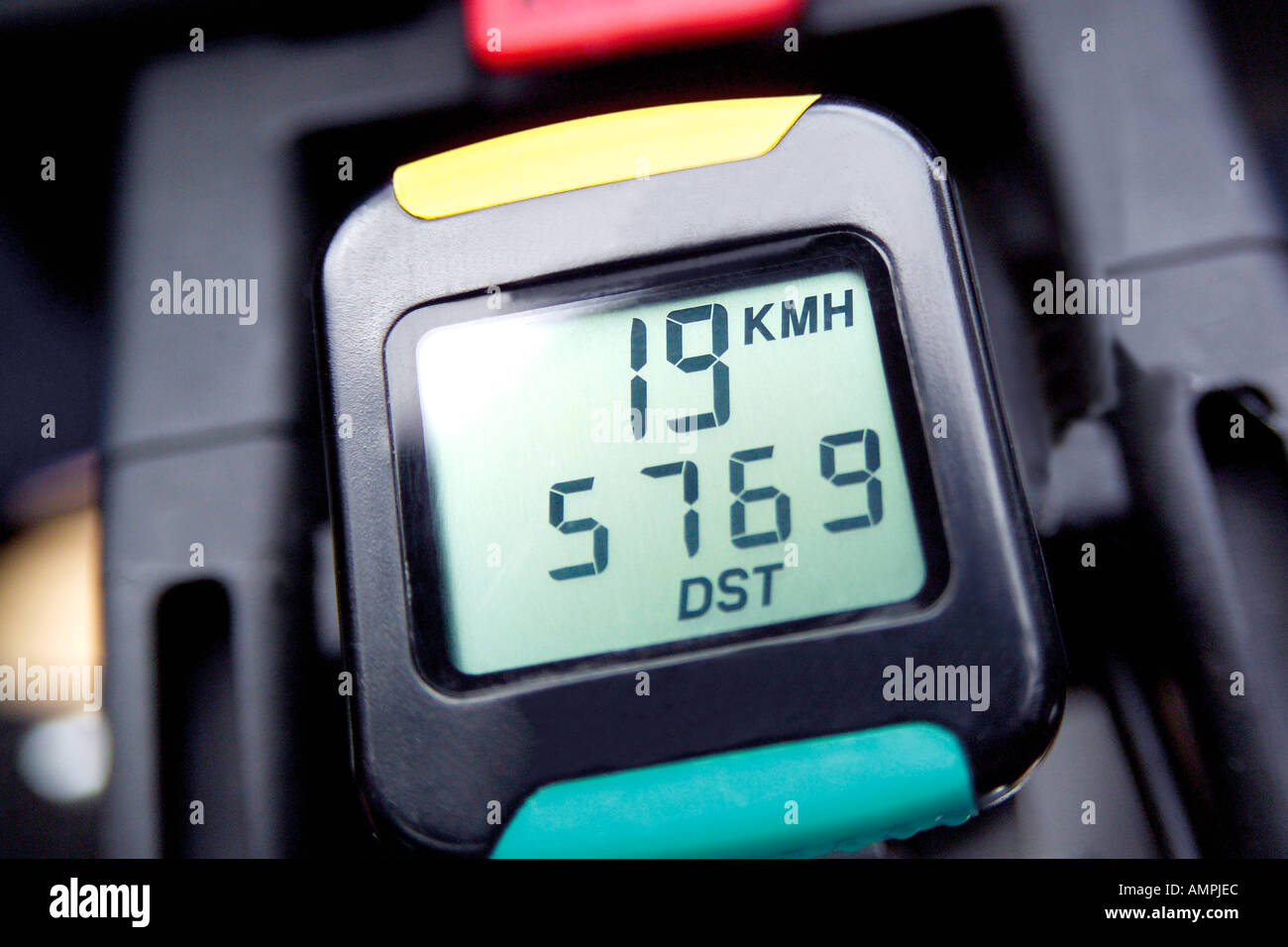 speedometer of a bicycle Stock Photo Alamy