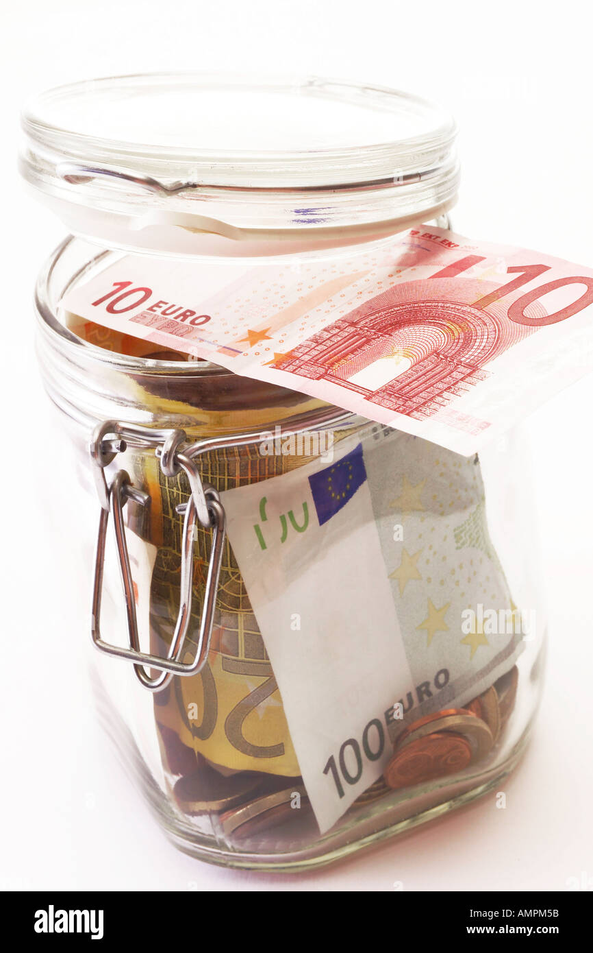 Jar filled notes hi-res stock photography and images - Alamy