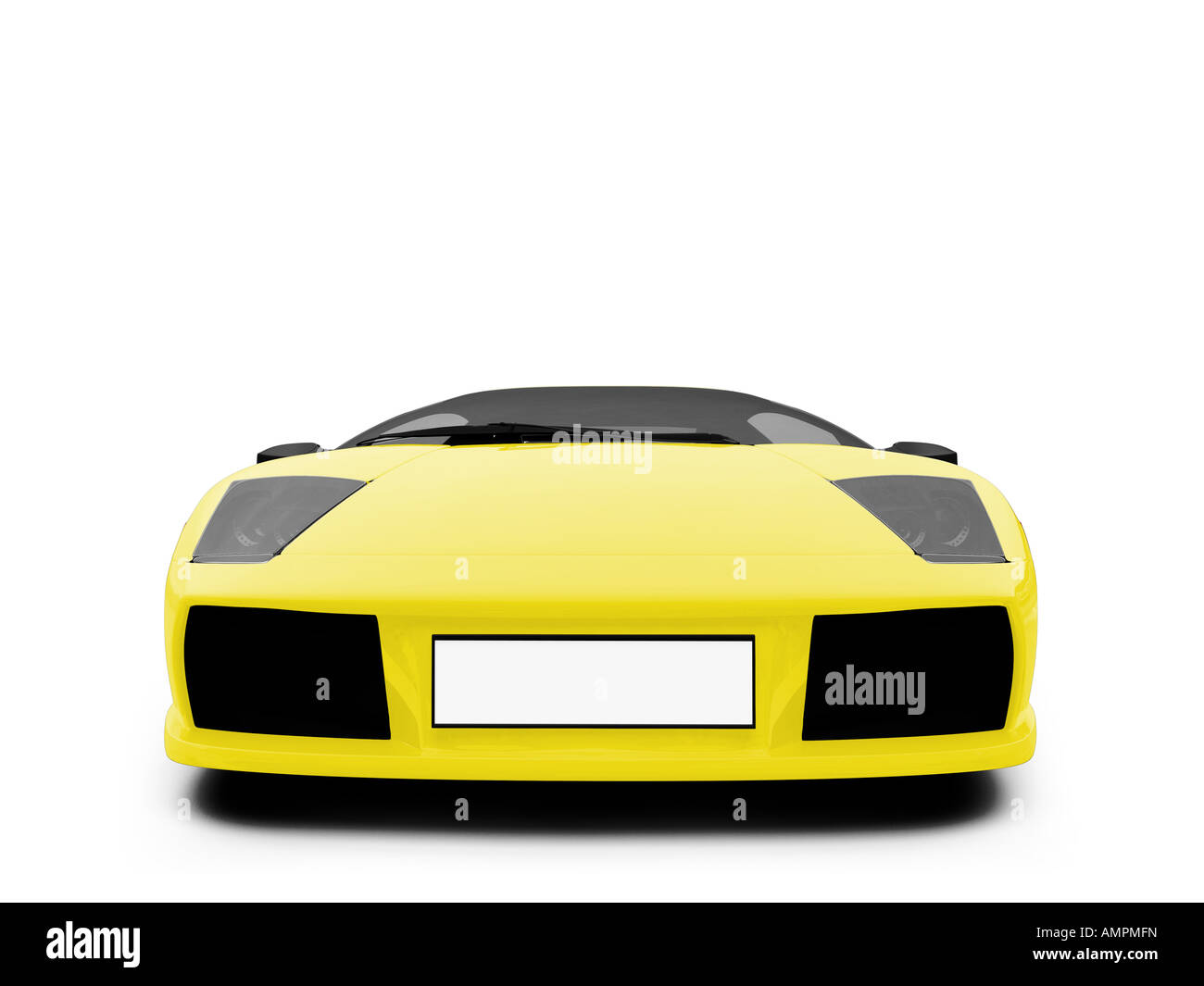 isolated sport car on white background Stock Photo - Alamy