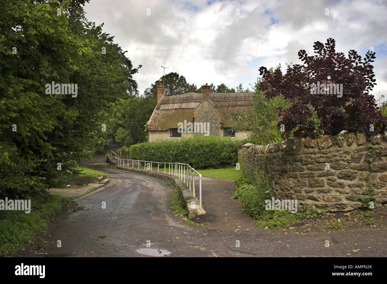 Melbury Osmond Village scene Melbury Osmond, Dorset Stock Photo Alamy