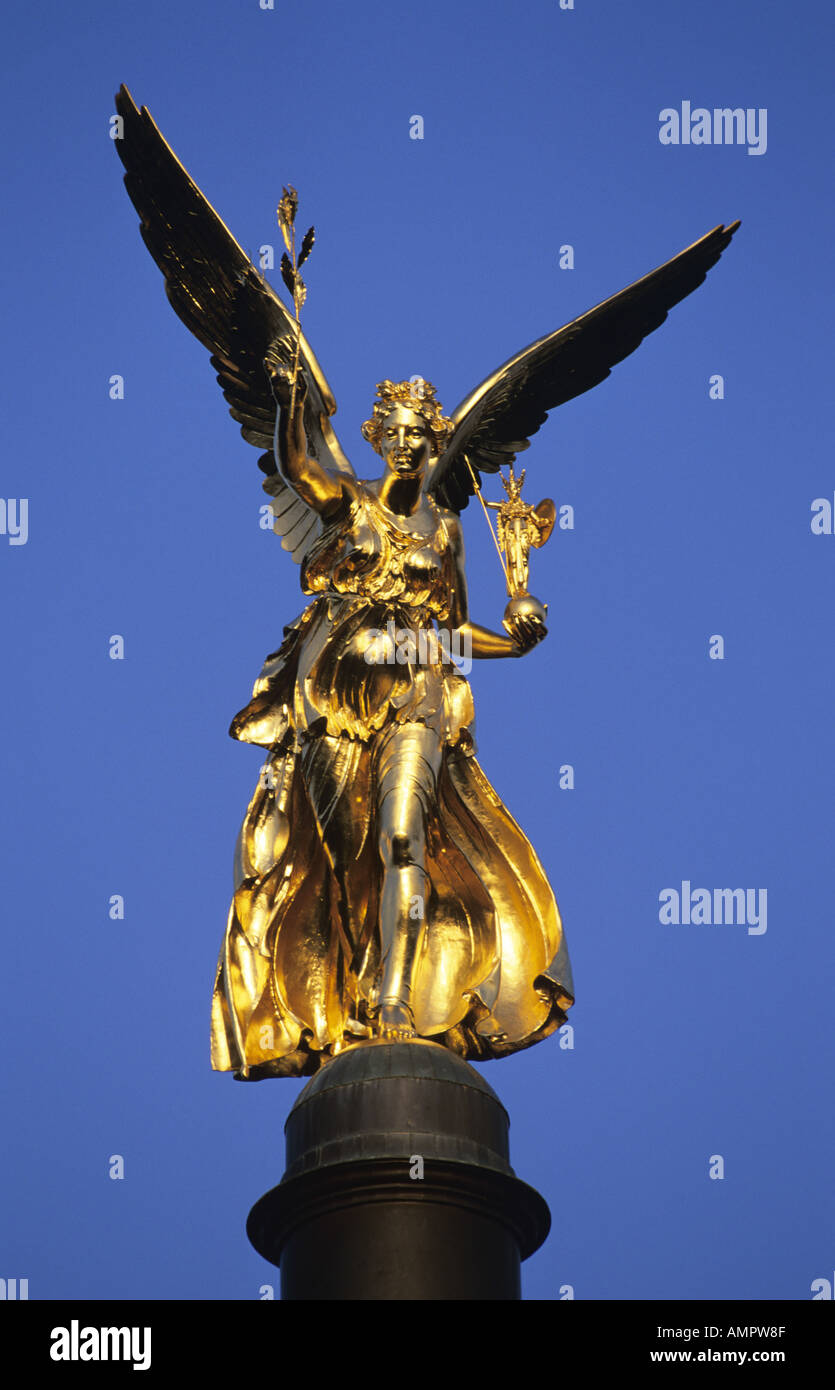 Friedensengel, Munich, Bavaria, Germany Stock Photo - Alamy