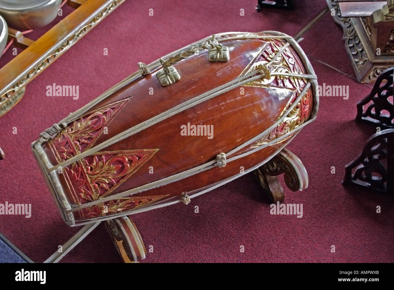 Malay traditional musical instrument hires stock photography and