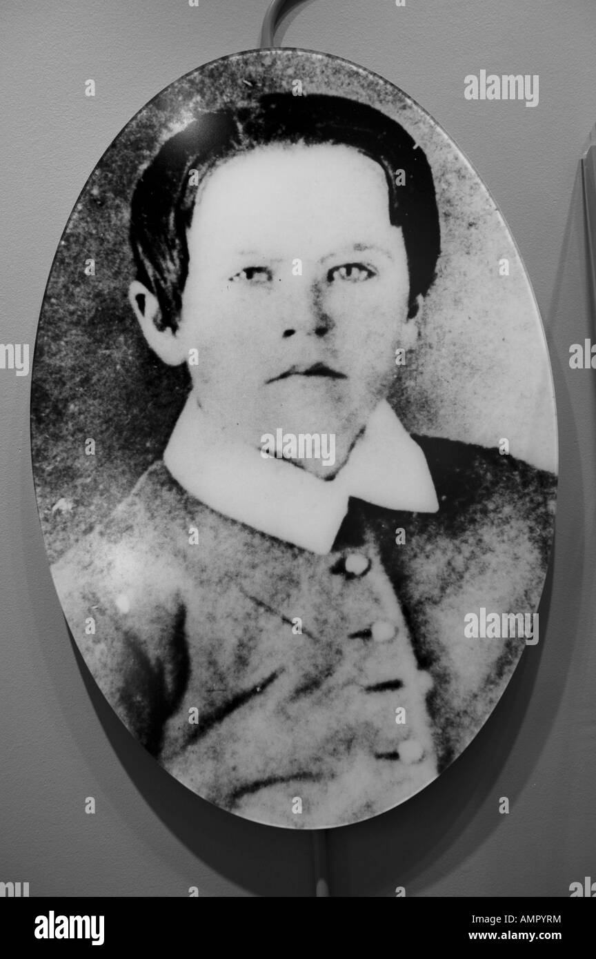 Thomas Edison historic image at 10 years of age Stock Photo
