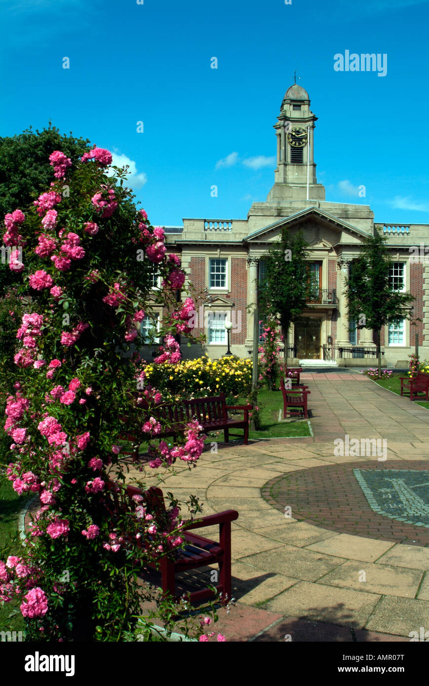 Bridlington Town Hall Stock Photo Alamy