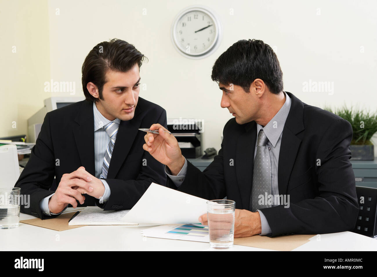 Businessmen Working Stock Photo
