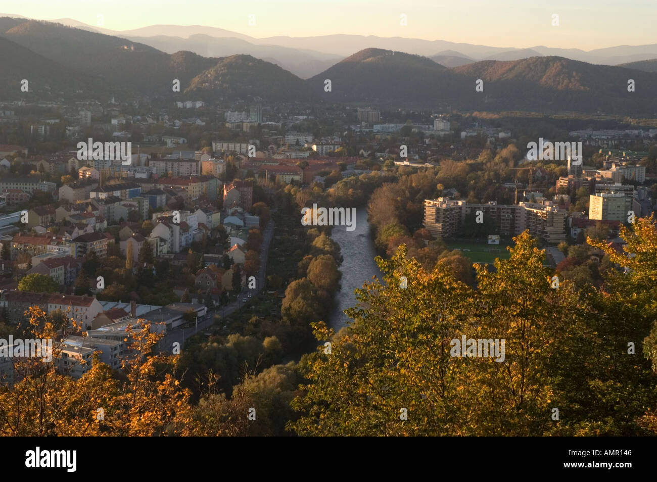 Graz from above hi-res stock photography and images - Alamy