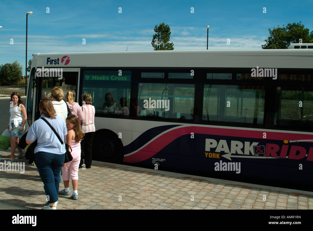 York Park and Ride and Monks Cross Stock Photo Alamy