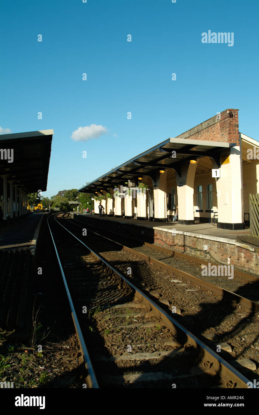 Driffield Station East Yorks Stock Photo - Alamy