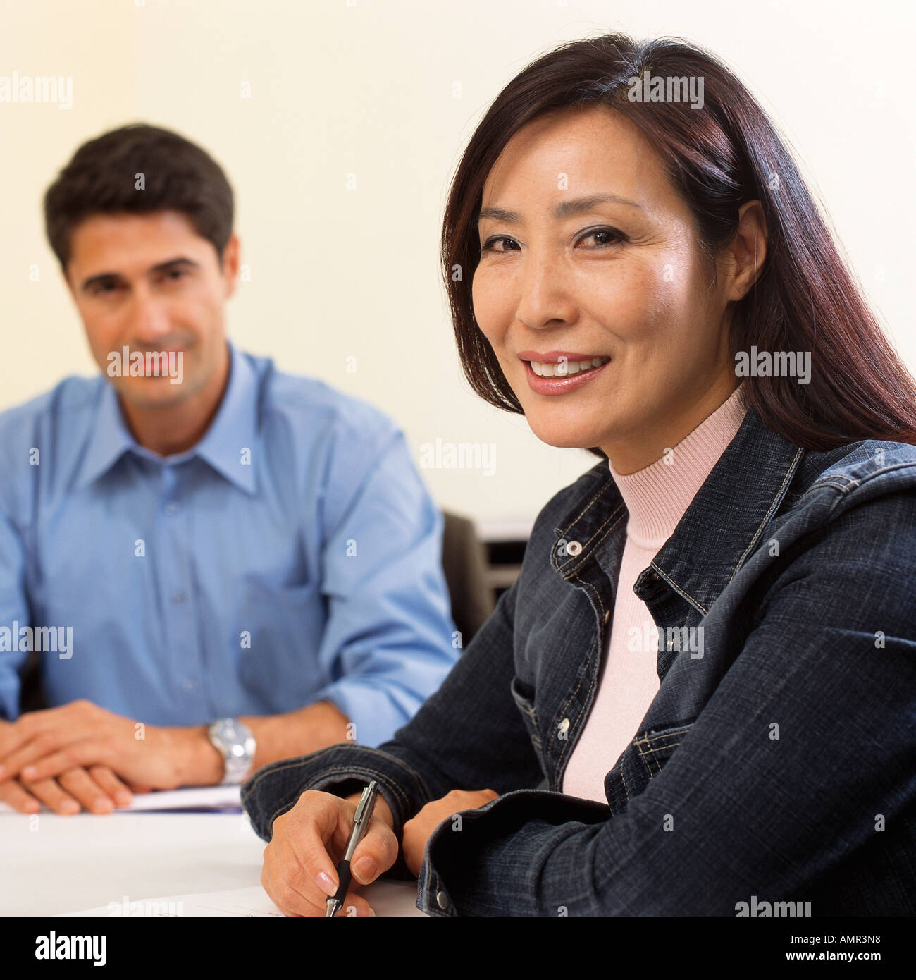 Business People in Meeting Stock Photo