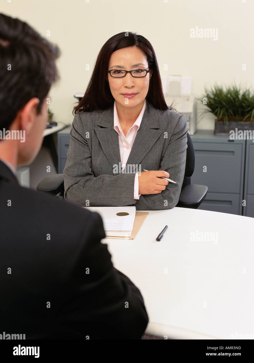 People in Business Meeting Stock Photo