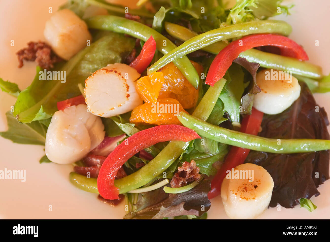 Canada, Newfoundland, Northern Peninsula, Viking Trail, near Norstead, Food presentation Stock Photo