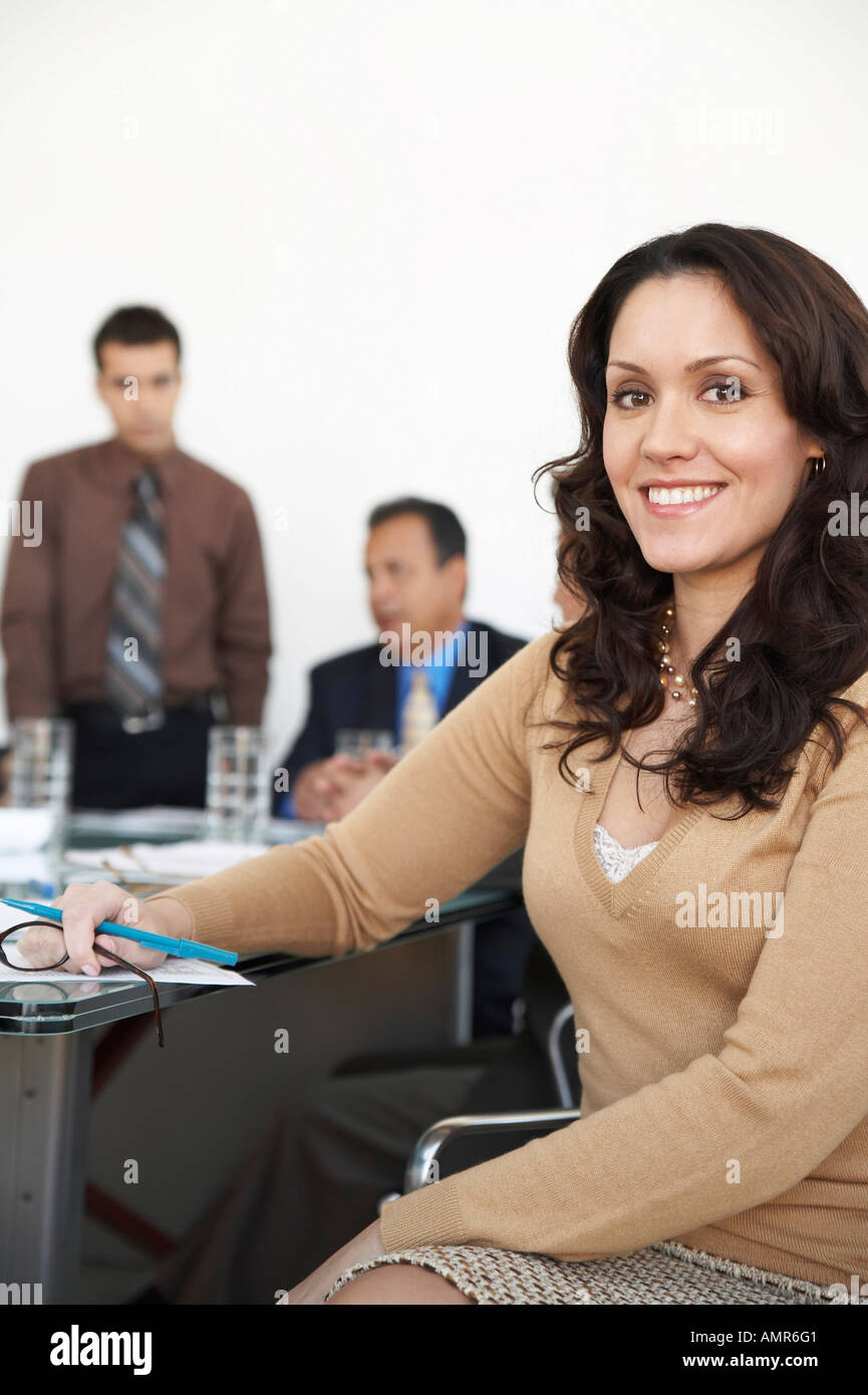 Business People in Meeting Stock Photo
