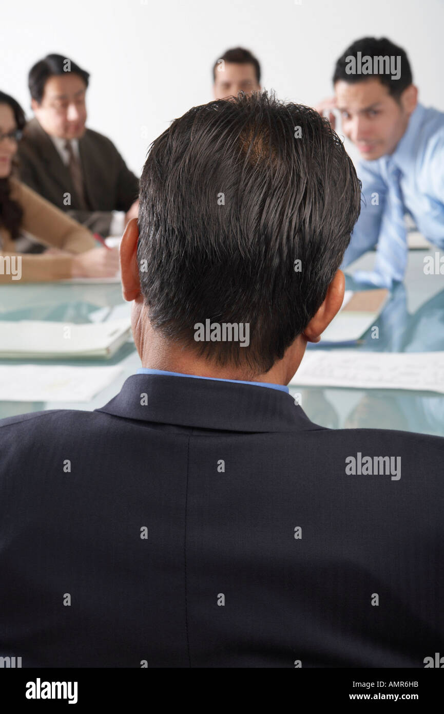 Business People in Meeting Stock Photo - Alamy