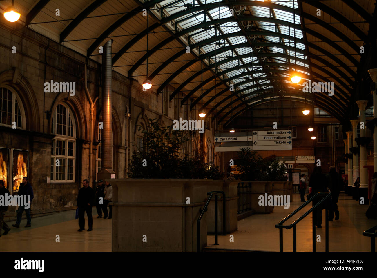 Hull train station East Yorkshire Stock Photo Alamy
