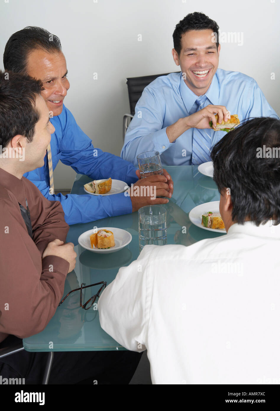 Businessmen at Meeting Stock Photo