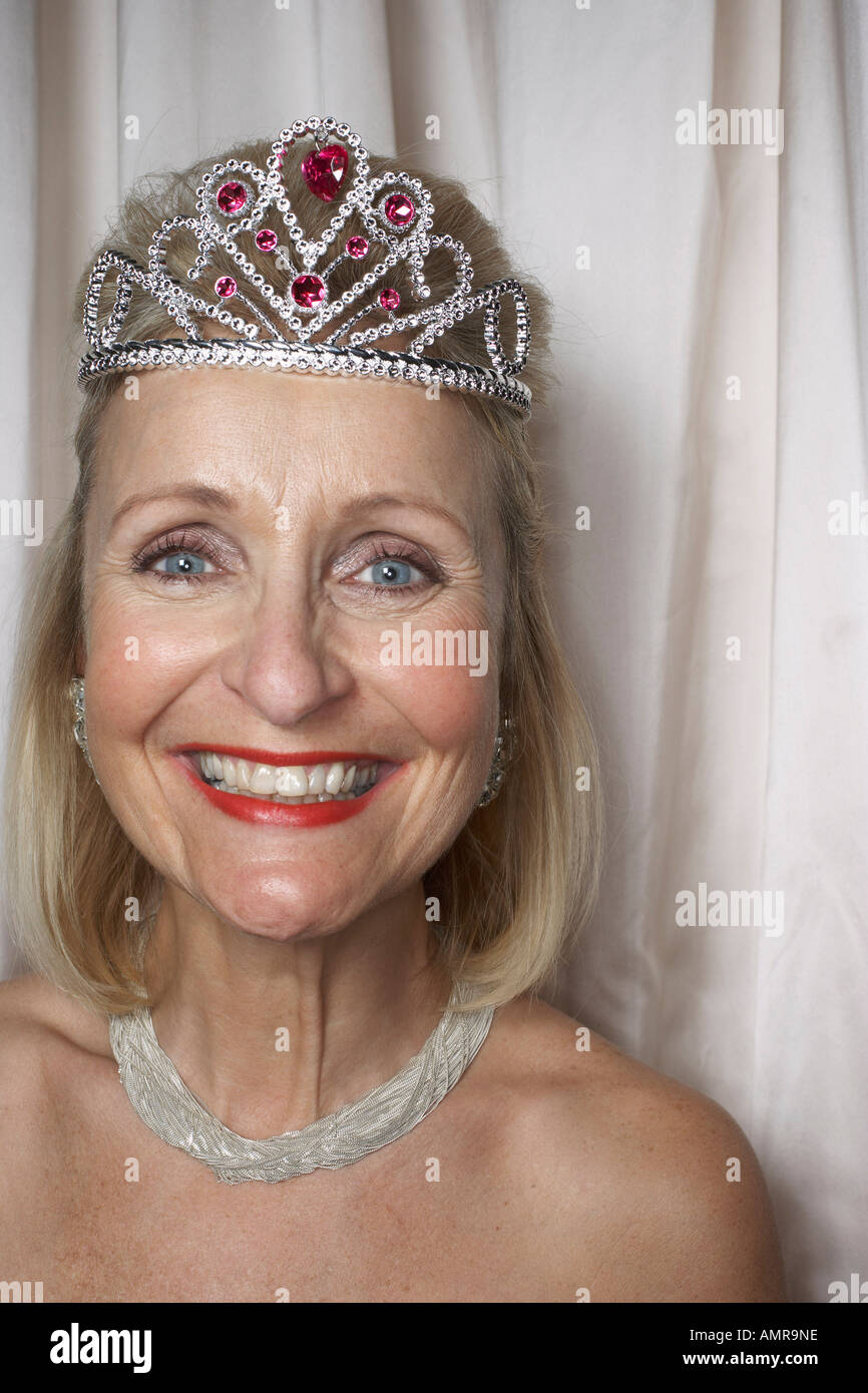 Portrait of Woman Stock Photo