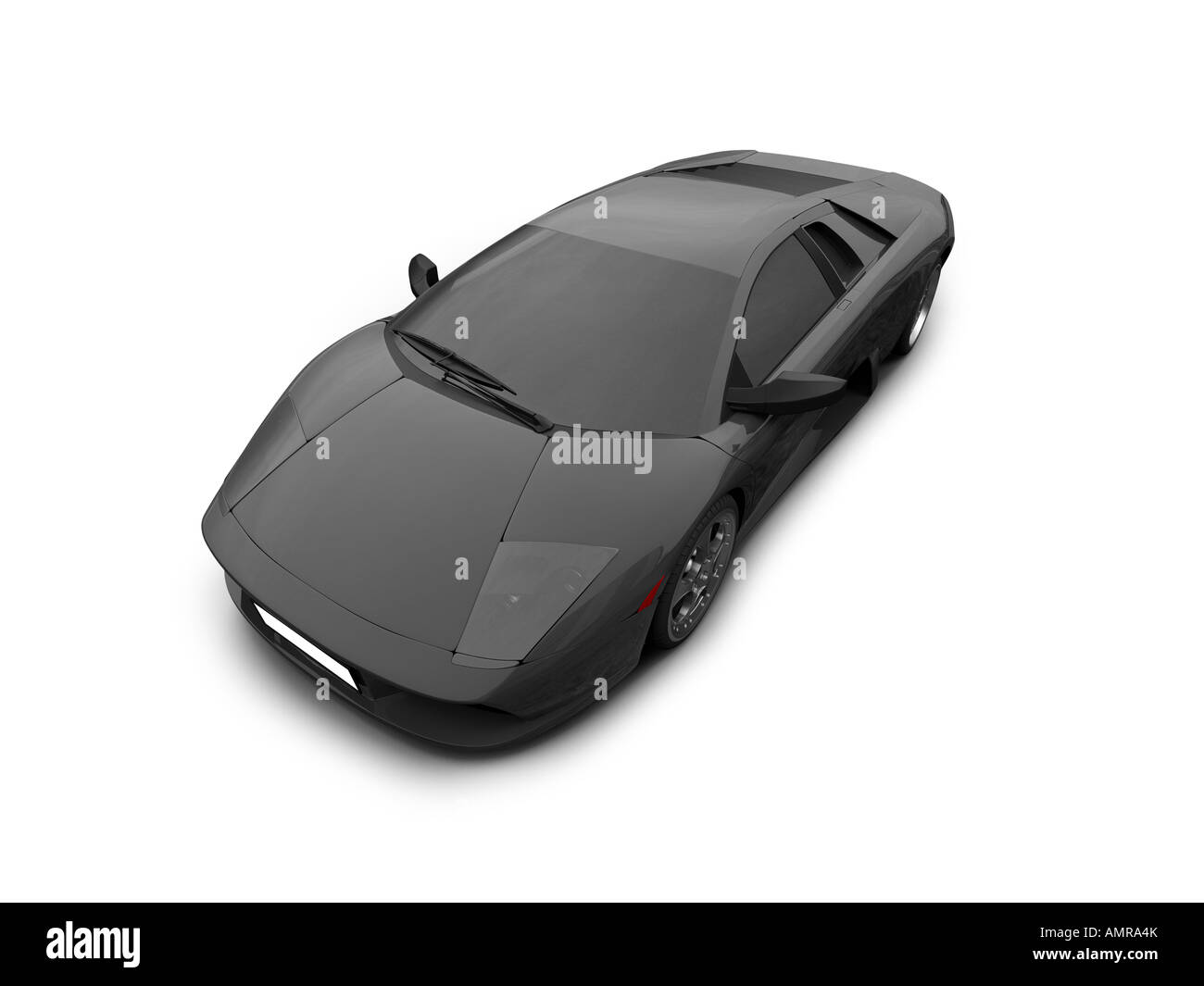 isolated sport car on white background Stock Photo - Alamy