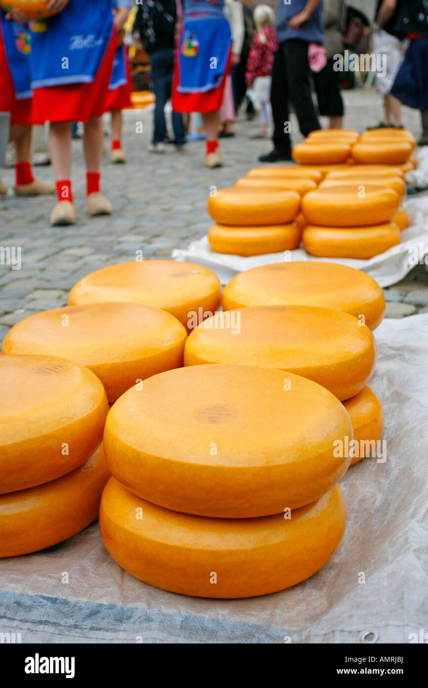 Cheese Market Gouda Netherlands Europe Stock Photo - Alamy