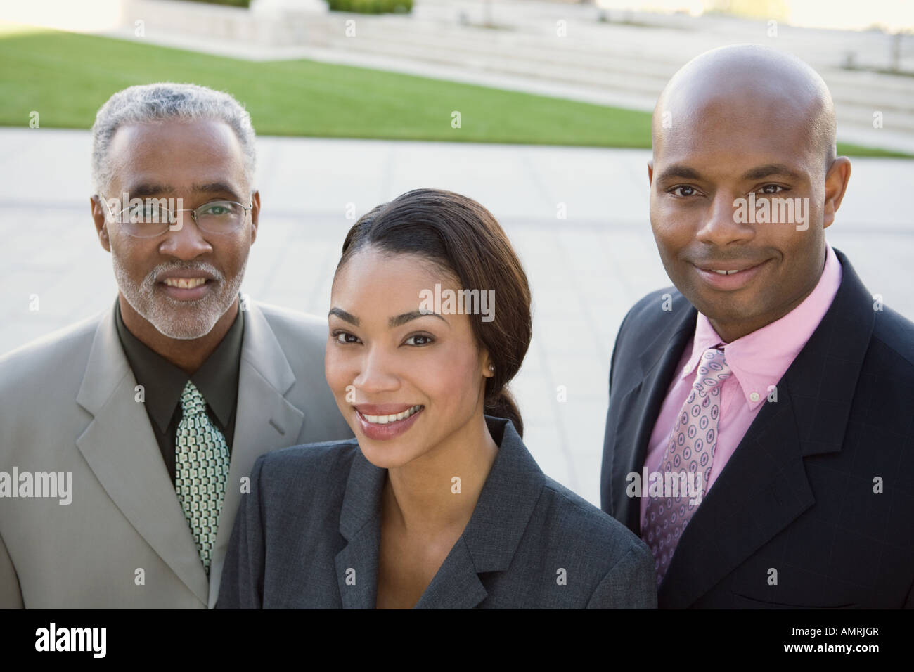Group of African businesspeople Stock Photo