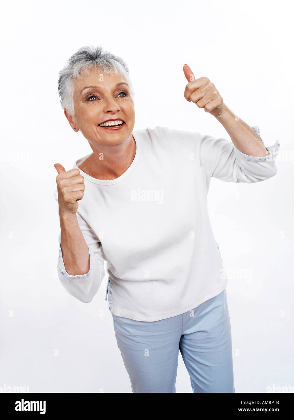 Person giving thumbs up hi-res stock photography and images - Alamy