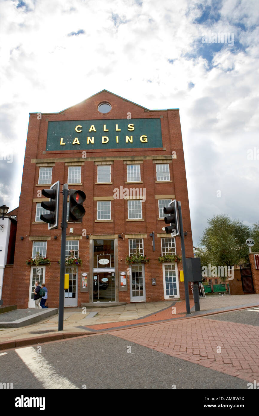 Calls Landing in Leeds urban city centre Stock Photo