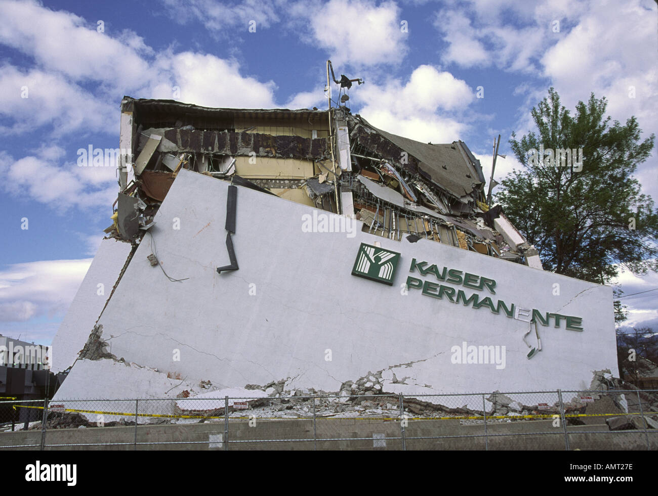 Northridge Earthquake 1994 Stock Photo Alamy Northridge Earthquake 1994 Stock Photo Alamy