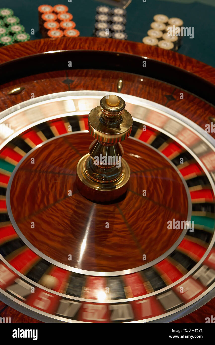 Roulette Wheel Stock Photo