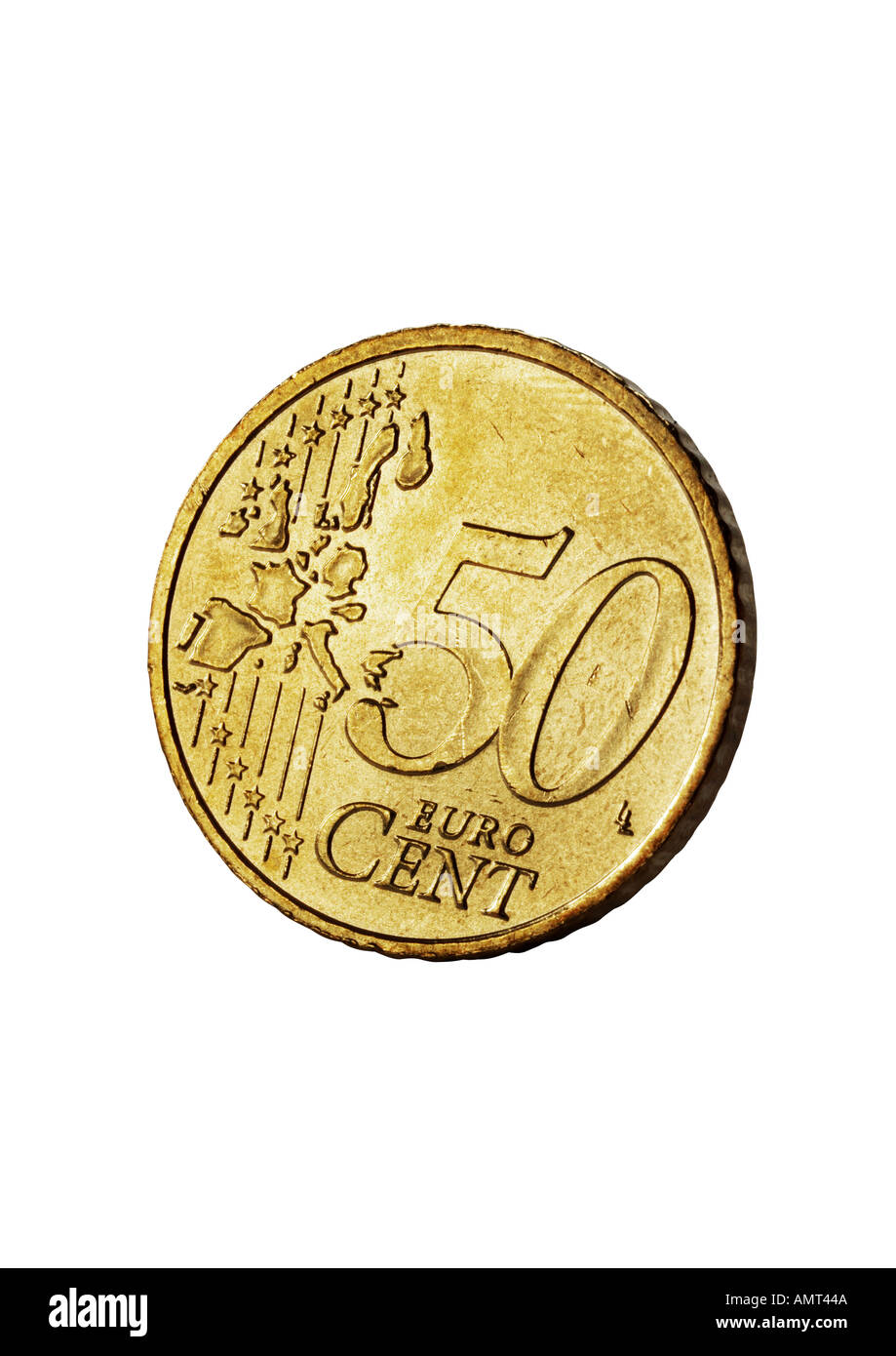 50 Euro Cent Stock Photo - Alamy