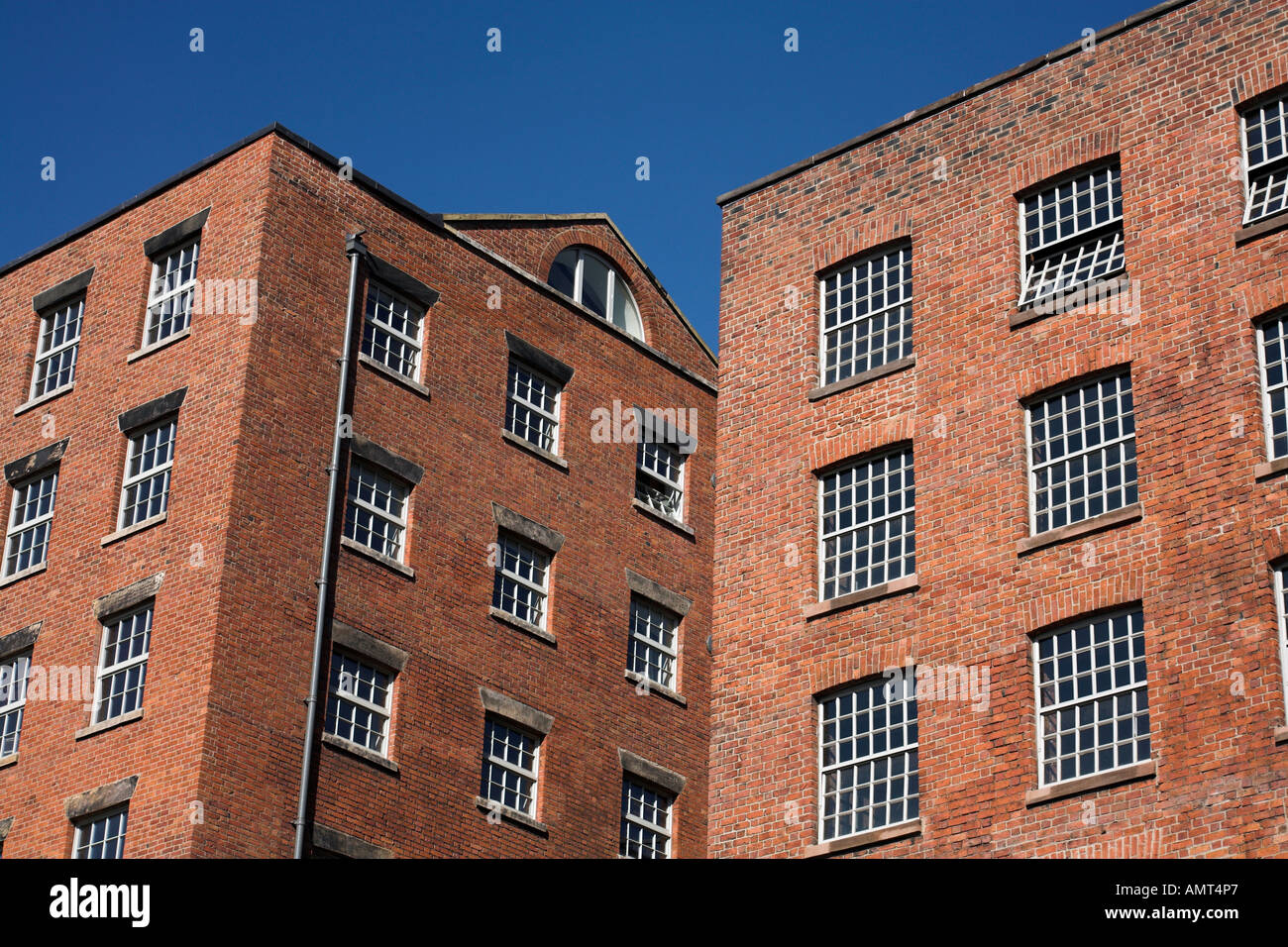 Refurbished and regenerated mills now apartments along the Rochdale