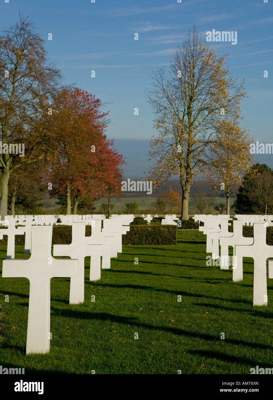 American Cemetery in Cambridge Stock Photo Alamy