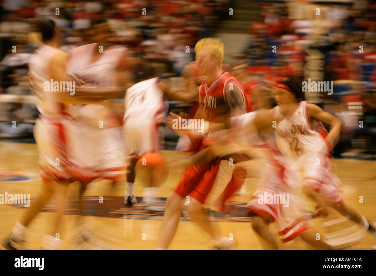 Download “A Perfectly Executed Red Ring Basketball Shot!” Wallpaper